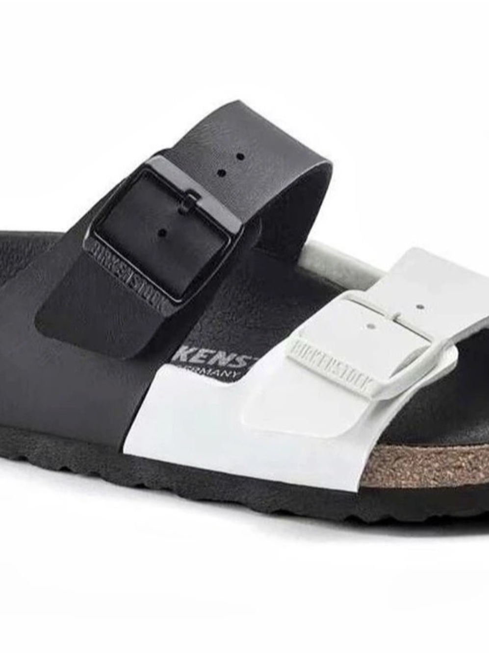 Birkenstock Arizona Split Sandals Black & White US 10 / 41